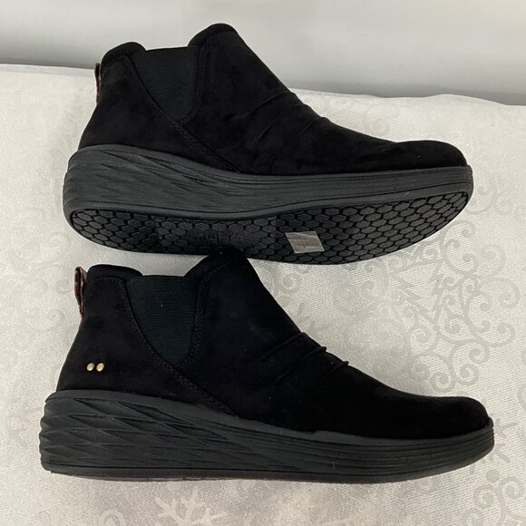 Ryka Ankle Booties Niah Women's Size 8M Black Water Repellent - Picture 4 of 8